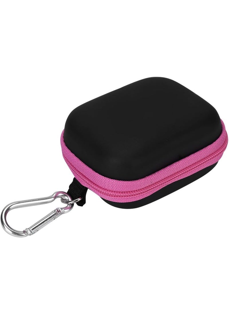 HURRISE Essential Oil Carrying Case, Portable Mini Travel Essential Oil Storage Bag Organizer For Travel Cases Makeup-Travel-Cases-And-Holders Storage Bag Holds 6 5ML Bottles 