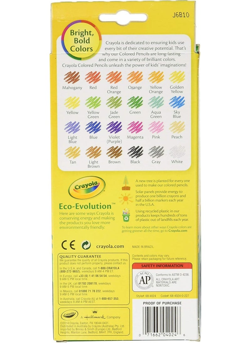 Crayola Colored Pencil 24 count each (Pack of 2) - Image 2
