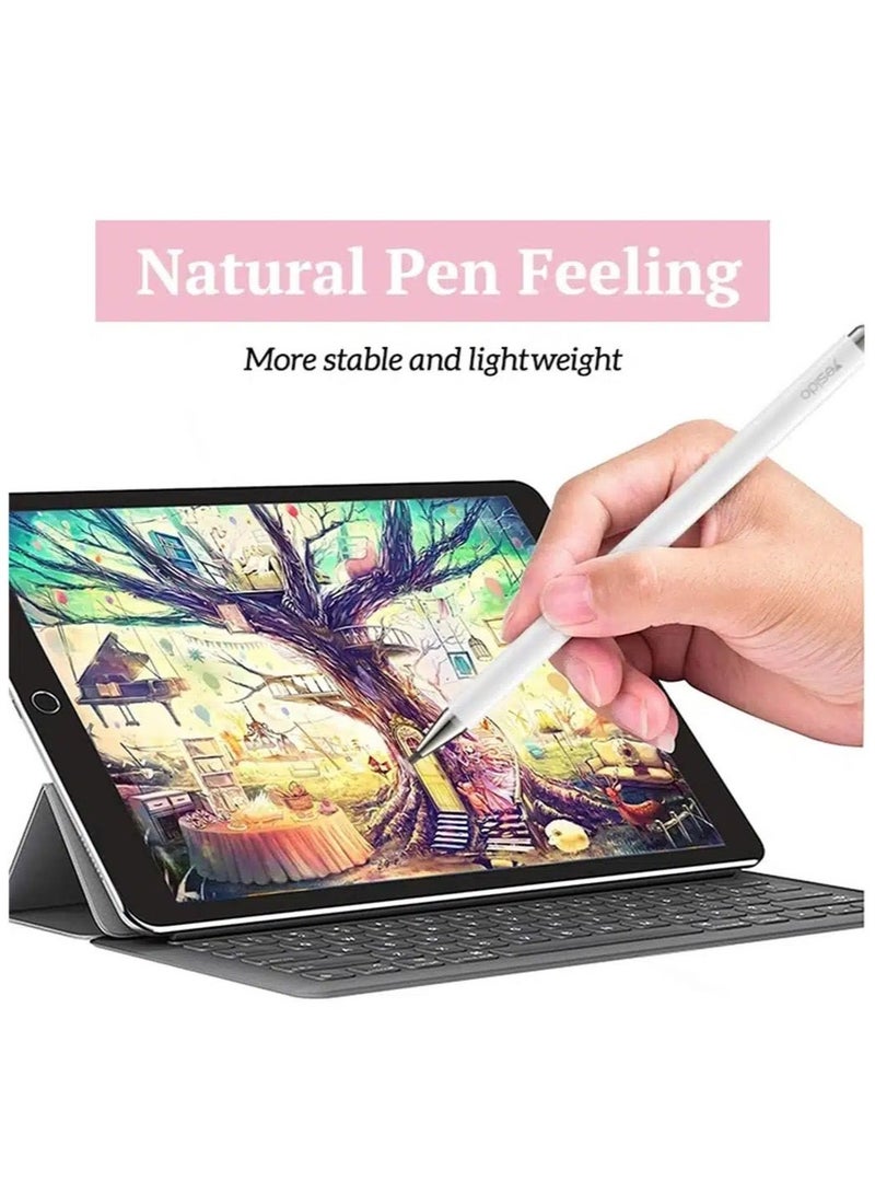 Yesido ST03 High Precision Disc Stylus Capacitive Touchscreen Pen for Smartphones and Tablets – Ultra-Sensitive, Smooth Writing Experience, Perfect for Drawing, Writing, and Navigation, Compatible with iPhone, iPad, and Android Devices - Image 4