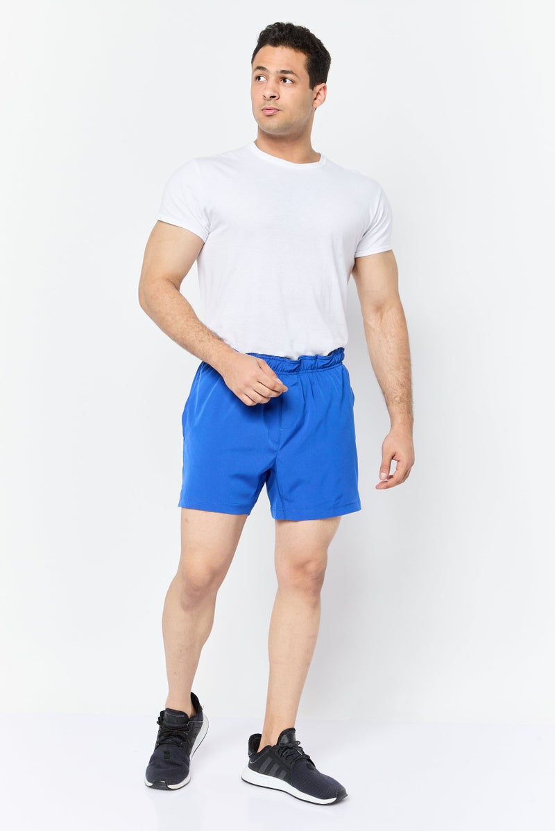 Mister شورتات تدريب رياضية للرجال بطول 5 إنش، أزرق - Image 3