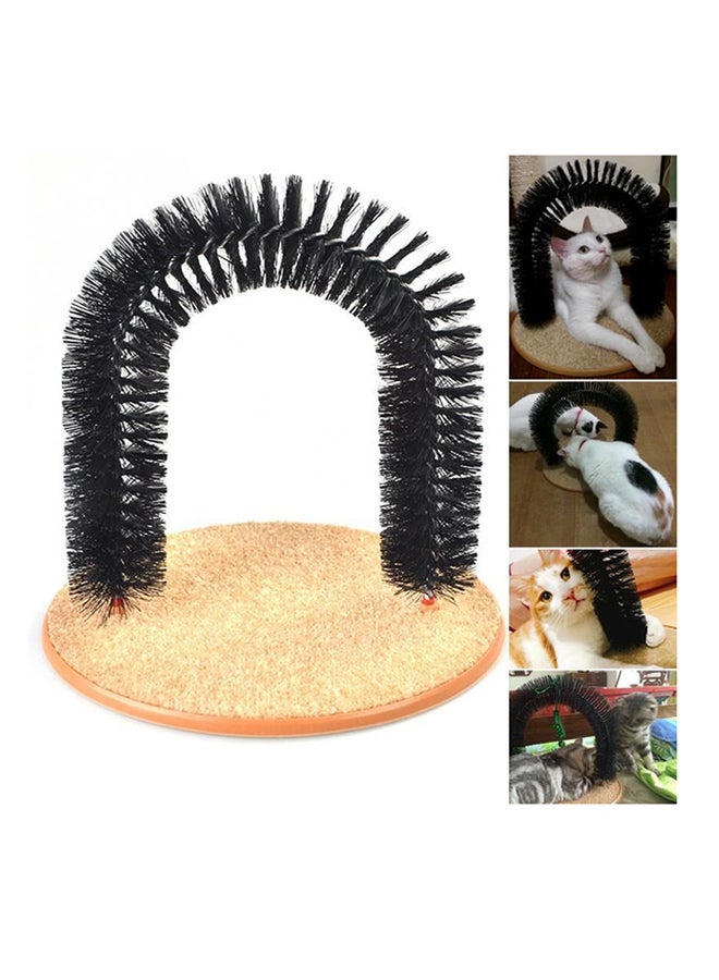 Self-Grooming Scratcher Brown/Black - Image 2