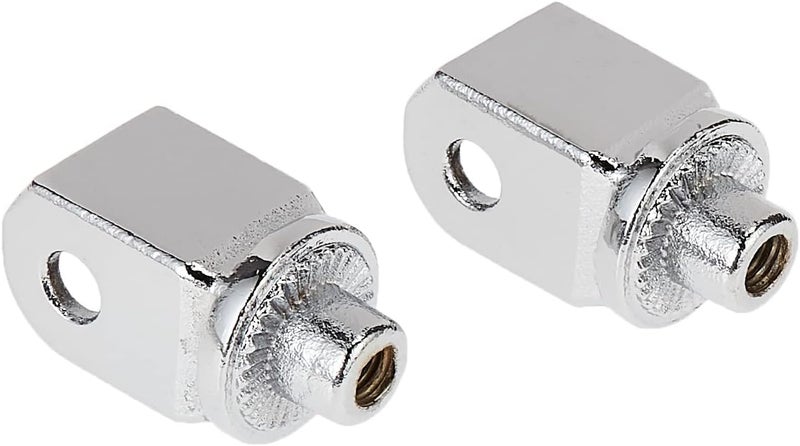 Kuryakyn 8815 Chrome Splined Male Mount Peg Adapters for Honda Motorcycles (1996-2018)