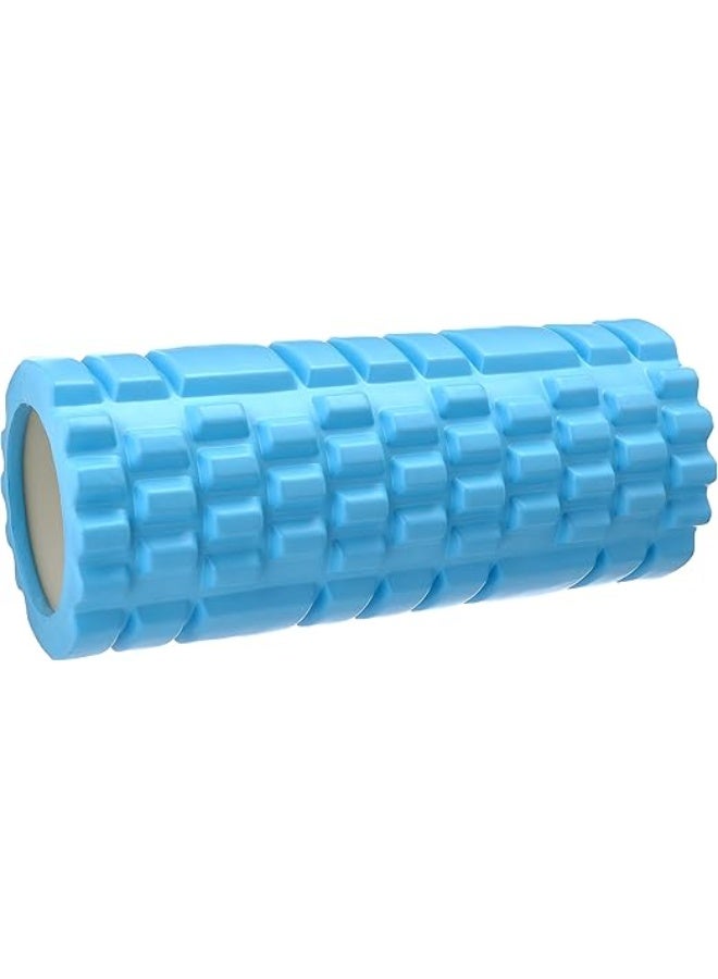 Foam Roller EVA for Yoga Deep Tissue Massage Muscle Stretching Physiotherapy - BLUE - Image 1