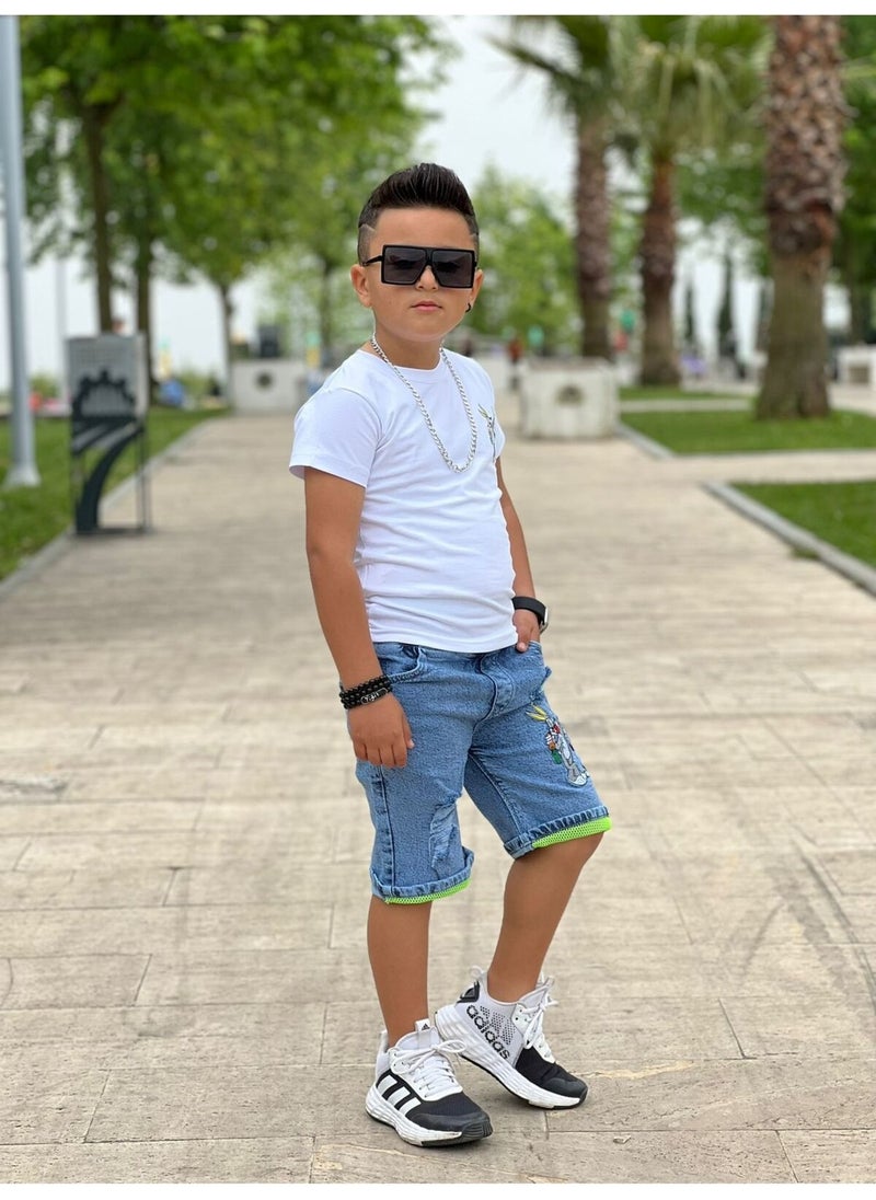 Double Boy Combination T-Shirt and Shorts - pzsku/ZF4D6B7993777E7F16E79Z/45/_/1726559756/d452d9d8-b005-4ac0-b251-76446d6c21df