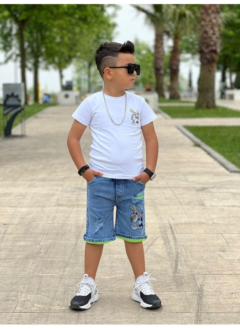 Double Boy Combination T-Shirt and Shorts - pzsku/ZF4D6B7993777E7F16E79Z/45/_/1726559766/79bc7e3a-4451-4fa1-82c5-c6aa36da7a2d