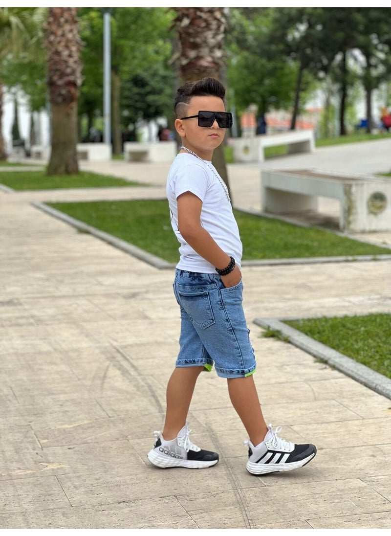 Double Boy Combination T-Shirt and Shorts - pzsku/ZF4D6B7993777E7F16E79Z/45/_/1726559769/f0bb51d9-ec21-4104-9252-9db69ee96430