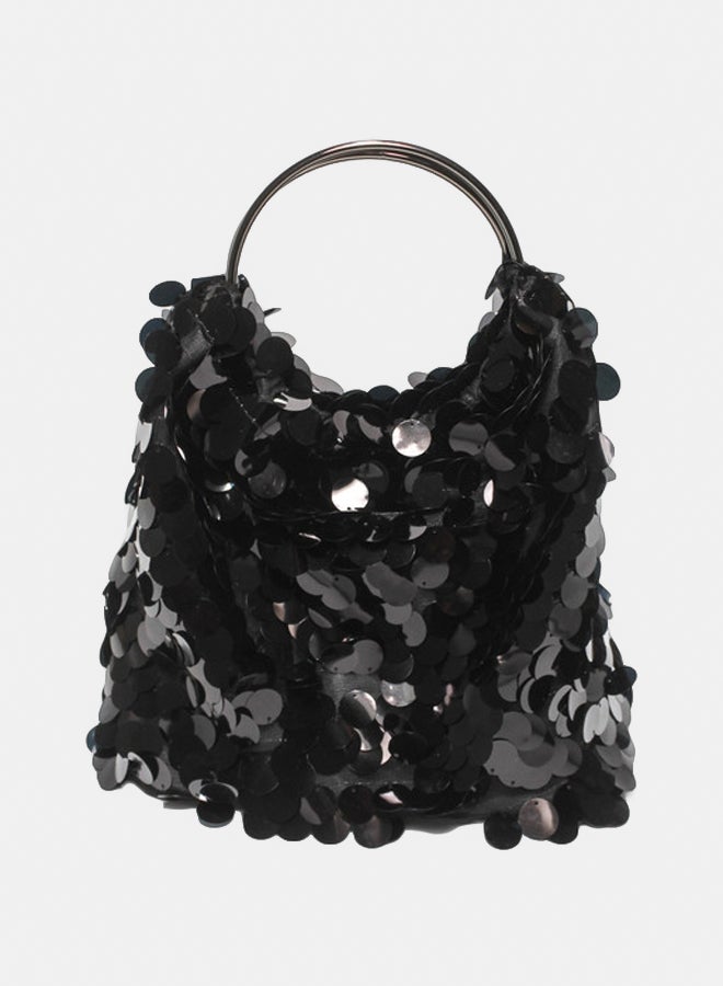 Glitter Women Shiny Bag - Black - Image 1