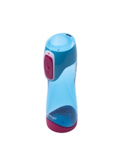 Contigo Contigo Swish Tritan Water Bottle with Clever Design I One Handed Operation, Spill Proof & Leak Proof BPA Free Bottle For Children with Autoseal Technology, 500 ML  - Image 1