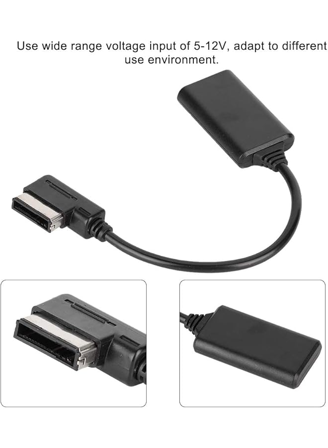 SYOSI 5.0 Aux Music Interface Adapter For Audio Cable Fits For Ami Mdi Mmi Q5 A5 A7 R7 S5 Q7 A6L A8L A4L - Image 5