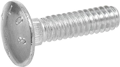 Hillman 240228 Carriage Bolt 716 x 112Inch Steel ZincPlated Silver 50Pack - Image 1