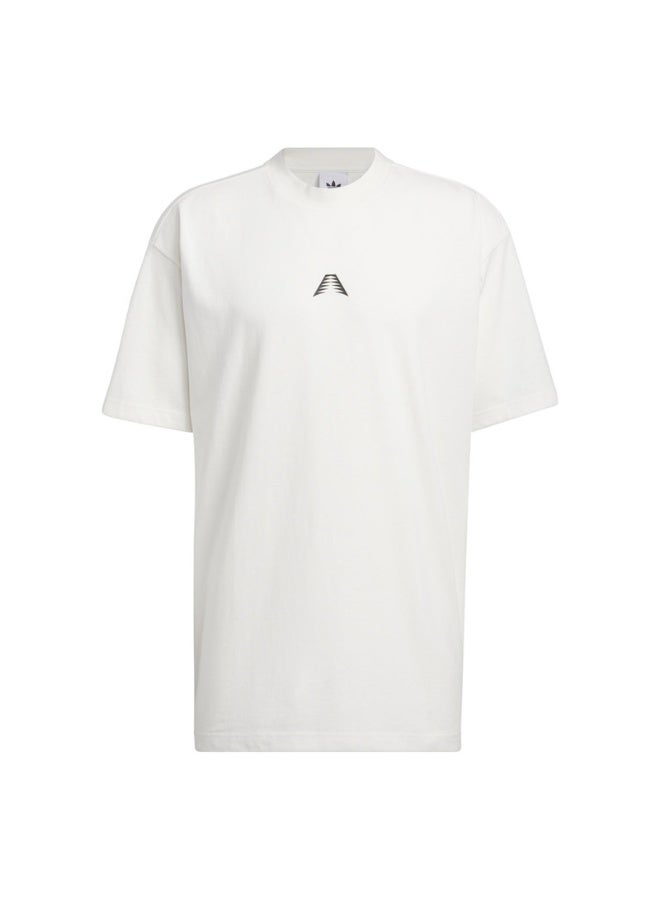 Adidas AE FOUN TEE White Originals Men T-SHIRTS  - Image 1
