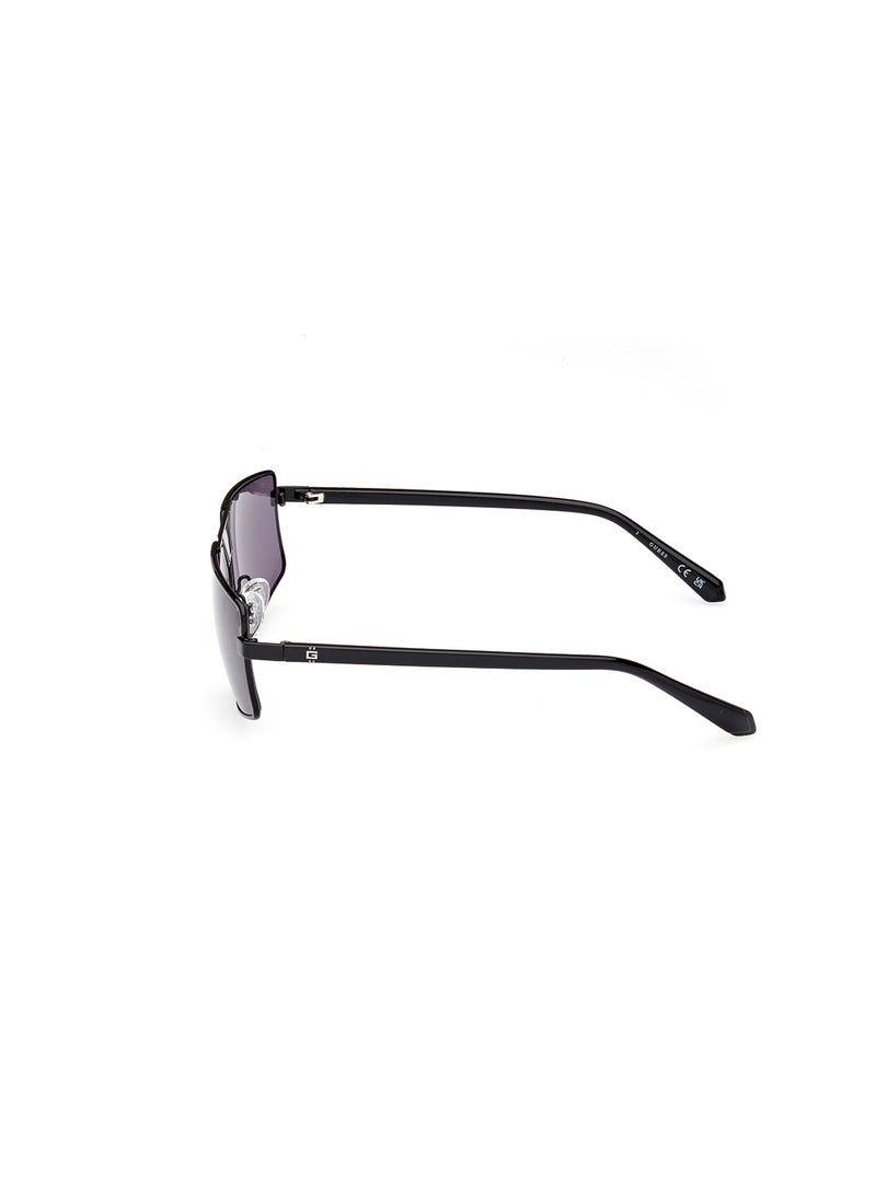 GUESS نظارة شمسية للرجال مع حماية من الأشعة فوق البنفسجية - GU0008701Y60 - مقاس العدسة: 60 مم - Image 4