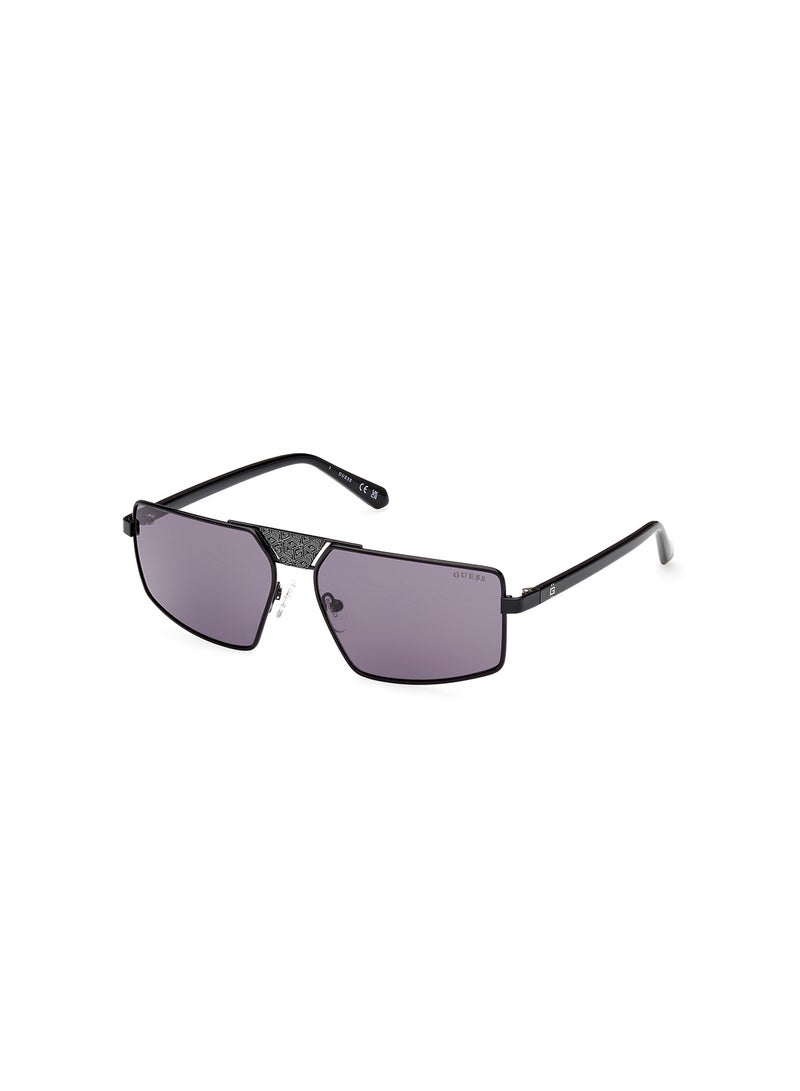 GUESS نظارة شمسية للرجال مع حماية من الأشعة فوق البنفسجية - GU0008701Y60 - مقاس العدسة: 60 مم - Image 1