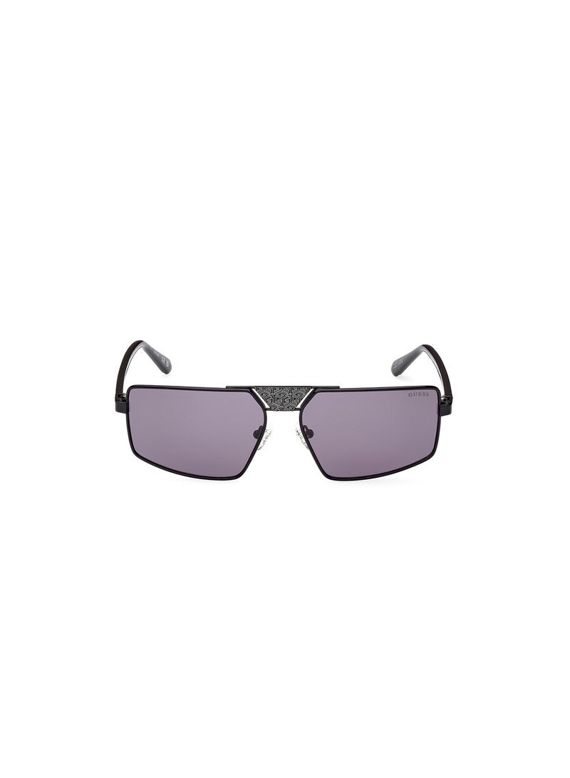 GUESS نظارة شمسية للرجال مع حماية من الأشعة فوق البنفسجية - GU0008701Y60 - مقاس العدسة: 60 مم - Image 2