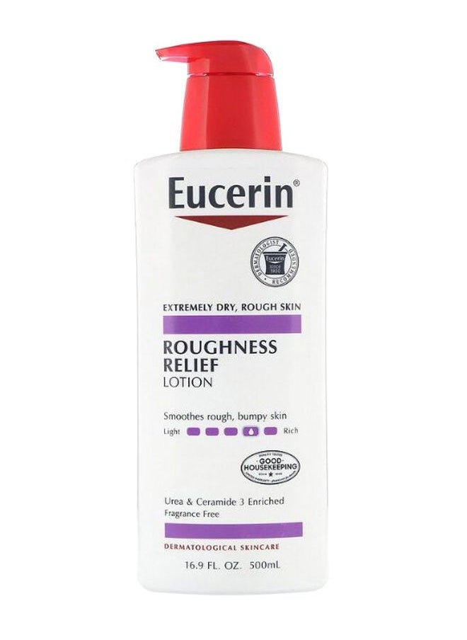 Eucerin Roughness Relief Lotion - Full Body Lotion for Extremely Dry, Rough Skin - Pump Bottle 500ml  - Image 1