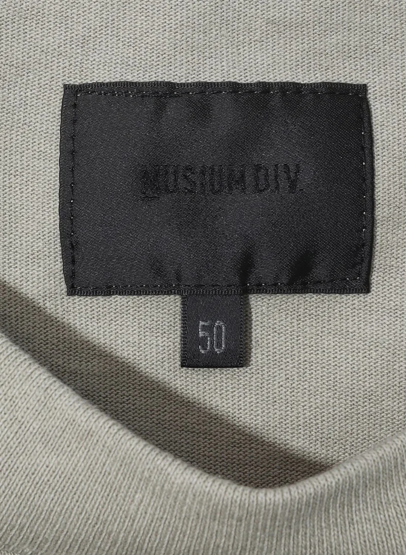 MUSIUM DIV. Boxy Oversized Pocket T-Shirt
