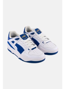 PUMA Kids Boy Slipstream Lace Up Outdoor Shoes, White  - Image 1