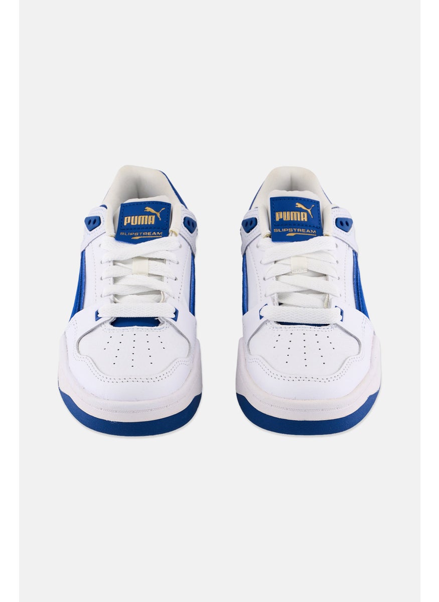 PUMA Kids Boy Slipstream Lace Up Outdoor Shoes, White  - Image 4