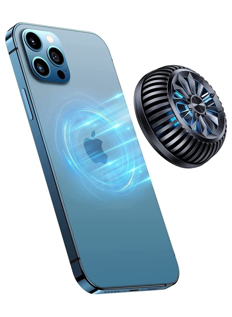 Loquat Magnetic Phone Cooler Semiconductor Refrigeration Phone Cooling Fan Portable Suitable for All Types of Mobile Phones Above 4.5 Inches - Image 1