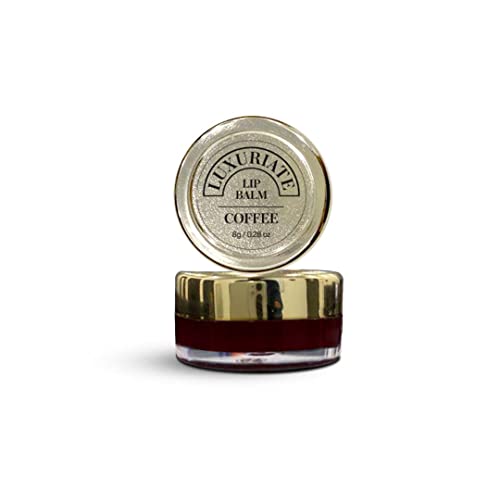 LUXURIATE Coffee Lip Balm, Organic, Paraben & Sulphate Free Lip Gloss, Dry & Chapped Lips Care for Men & Women - 8 gm - Image 1