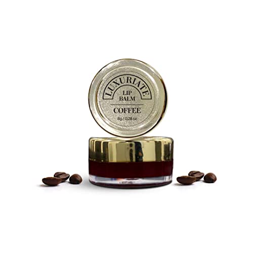 LUXURIATE Coffee Lip Balm, Organic, Paraben & Sulphate Free Lip Gloss, Dry & Chapped Lips Care for Men & Women - 8 gm - Image 2
