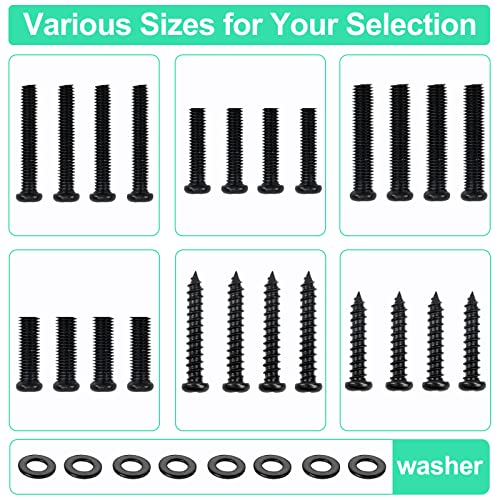 Maozhren Universal TV Stand Screws and Washers for TV Stand Legs Screws Kit for Westinghouse JVC Pioneer Philips Roku TV Mount Screws Kit, Universal TV Leg Screws, Includes Screws, Washers - Image 5