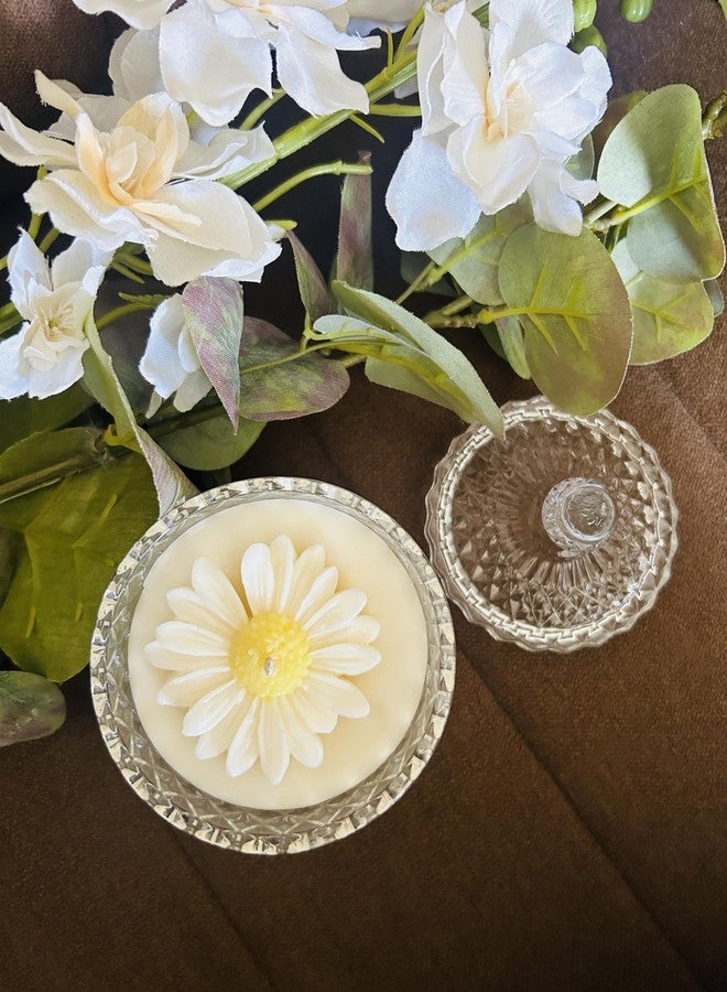 شمعة معطرة من بيكنوك برائحة نسيم الحديقة، معطرة في مرطبان كريستالي | شمعة عضوية بغطاء | قطعة ديكور منزلي فاخرة، شمعة معطرة في مرطبان كريستالي (لافندر) - Image 3