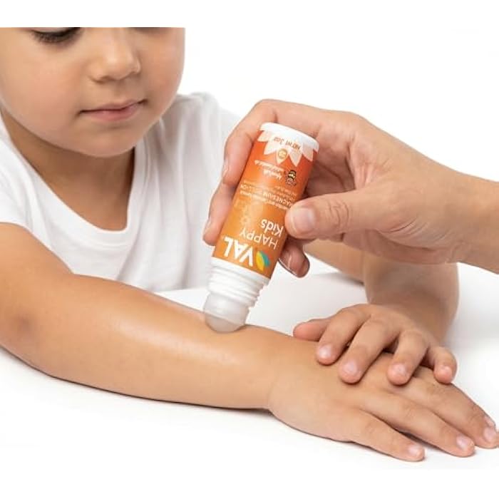 VAL Magnesium Roll-On for Kids | Gentle Zechstein Magnesium Chloride | Relaxation for Daytime & Bedtime | Calm & Mood Support | with Chamomile, Shea Butter & Essential Oils | USA Made | 3oz - Image 3