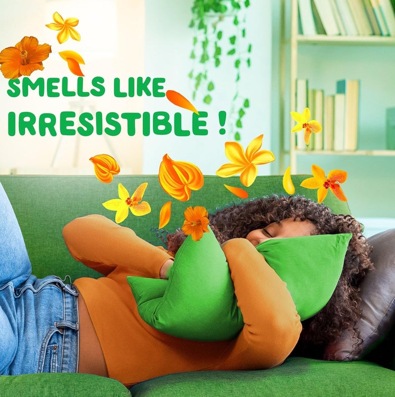 جاين جين منظف غسيل سائل برائحة آيلاند فريش 1.36 لتر، 32 غسلة، مناسب للغسالات عالية الكفاءة، يزيل الروائح ويمنح الملابس انتعاش طويل يدوم برائحة استوائية منعشة - Image 4