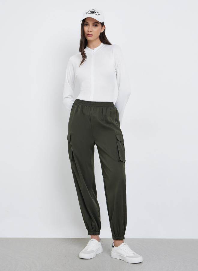 تايك تو بودي سوت أبيض مضلع بسحاب مخفي - Image 3