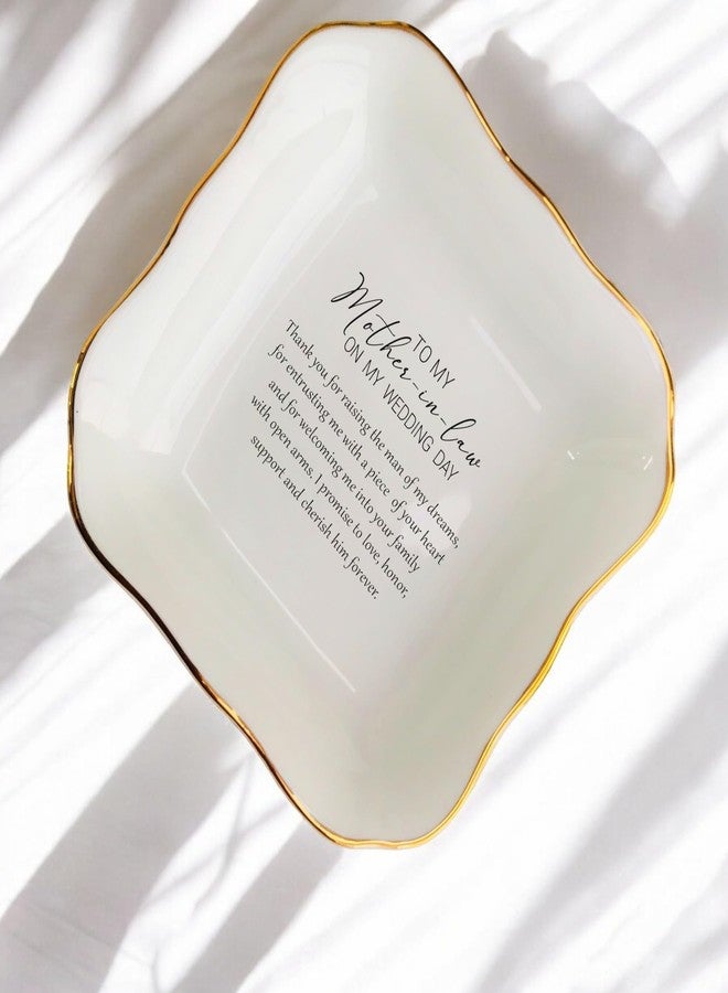 BAT TRANG Ceramic Mother In Law Gift Jewelry Dish, Wedding Gifts For Mother Of The Groom, Gift From Bride - Image 5