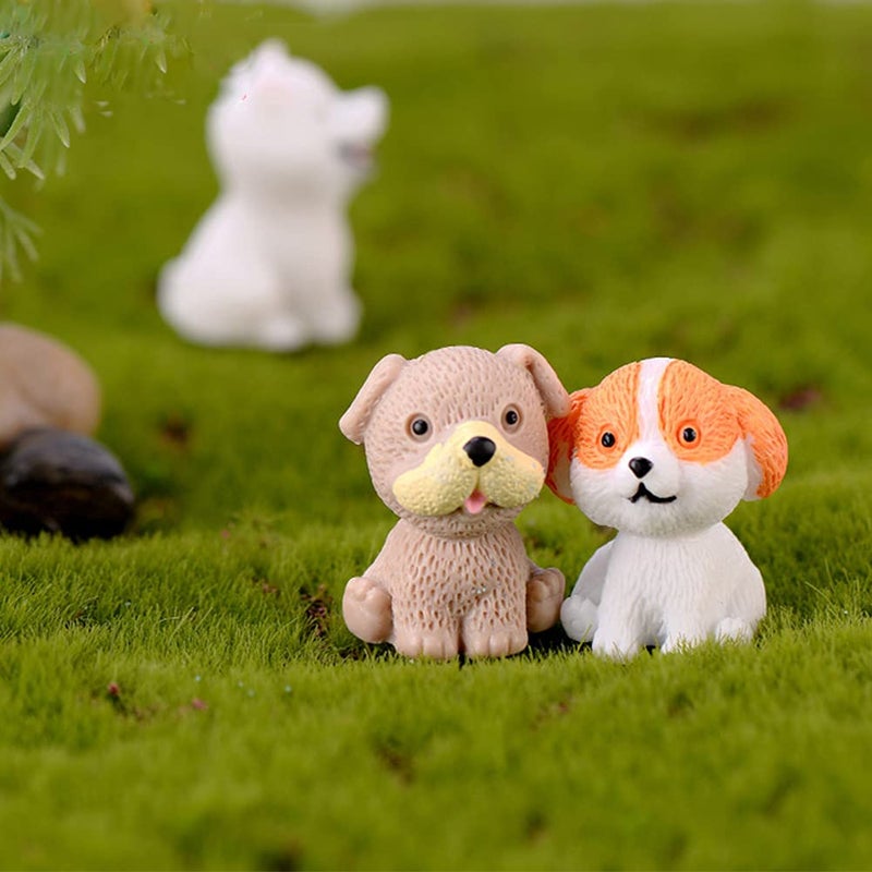 MAOMIA 12 Pcs Dog Figures for Kids, Animal Toys Set Cake Toppers, Dog Figurines Collection Playset for Christmas Birthday Gift Desk Decorations - Image 5
