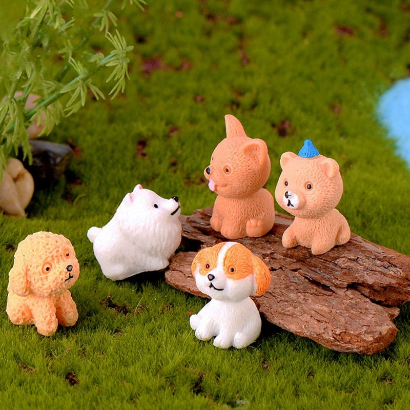 MAOMIA 12 Pcs Dog Figures for Kids, Animal Toys Set Cake Toppers, Dog Figurines Collection Playset for Christmas Birthday Gift Desk Decorations - Image 2