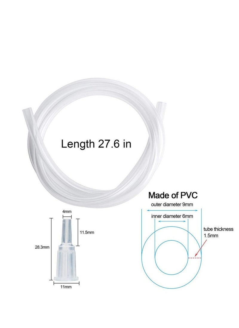 Generic - Plastic Syringe with Tube 500ml Extra Large Syringe with Tubing and Tip Adapter Safe and Individually Sealed Ideal for Industrial Use Science Labs Watering Glue Dispensing Horse Feeding - Image 1