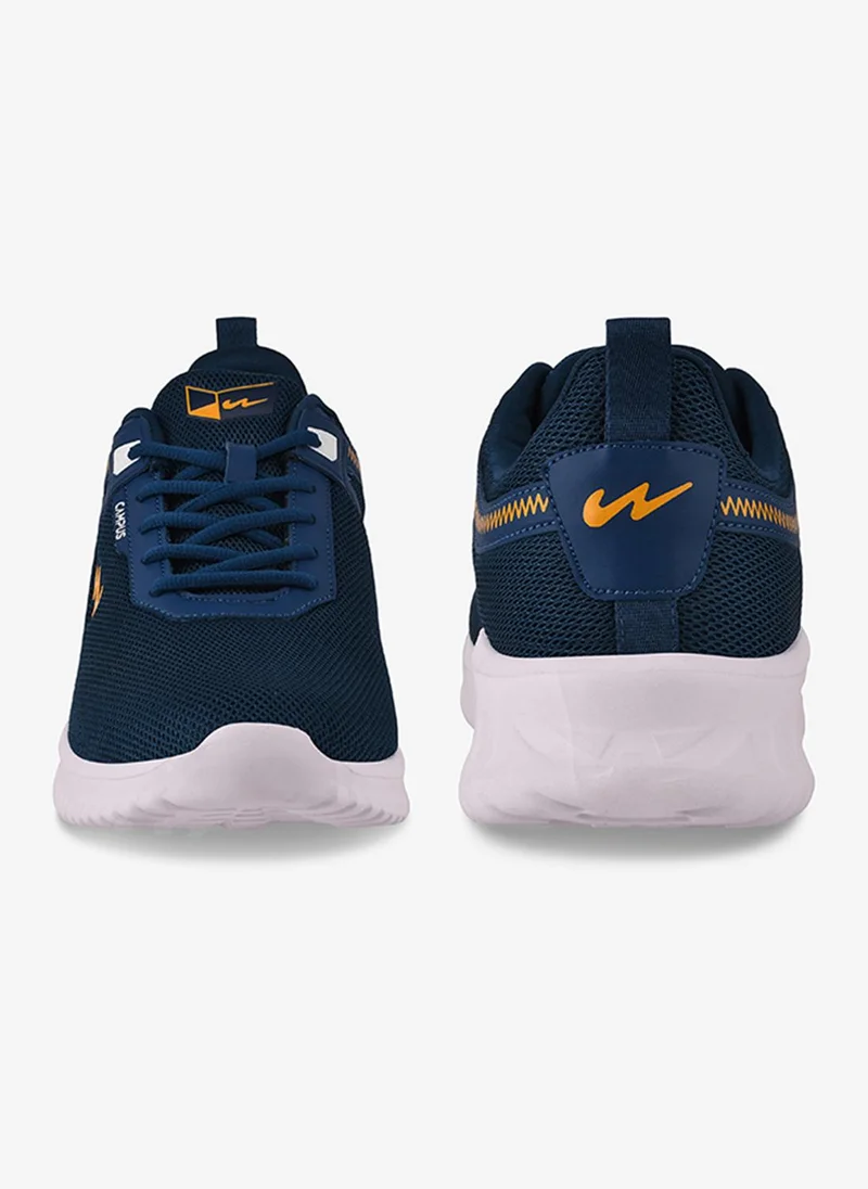 كامبس Men Zig Die Cut Eva 4.5 Mm Lace-Up Running Shoes-Blue