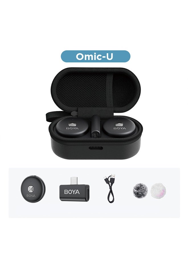 BOYA - BOYA Wireless Lavalier Microphone for USB C Android Smartphone Clip on Microphone for Type C Tablet External Mini Lapel Mic for iPhone 15 for Podcast Video Recording YouTube Live Streaming Vlog Omic-U - Image 1