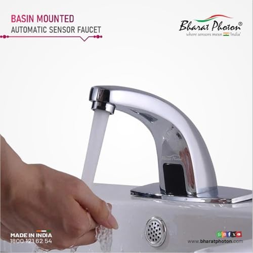 Bharat Photon Indian Premium Automatic Sensor Tap | 9887290763 2 Years Warranty | Easily serviceable & Installation Faucet | Touchless Faucet for Basin | Light Weight touchfree Tap | Repairable Tap - Image 4