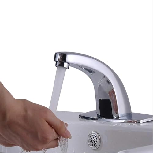 Bharat Photon Indian Premium Automatic Sensor Tap | 9887290763 2 Years Warranty | Easily serviceable & Installation Faucet | Touchless Faucet for Basin | Light Weight touchfree Tap | Repairable Tap - Image 1
