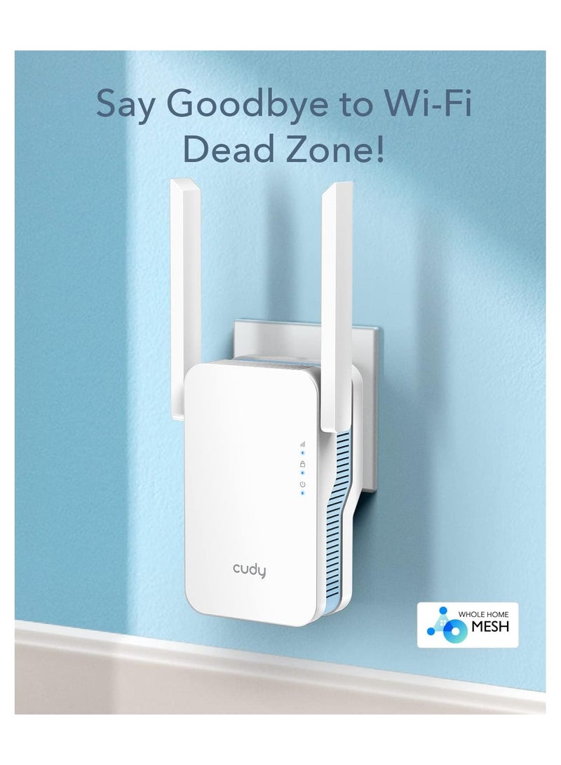 cudy WiFi Extender AC1200 2.4GHz, 5GHz, Long Range - Image 5