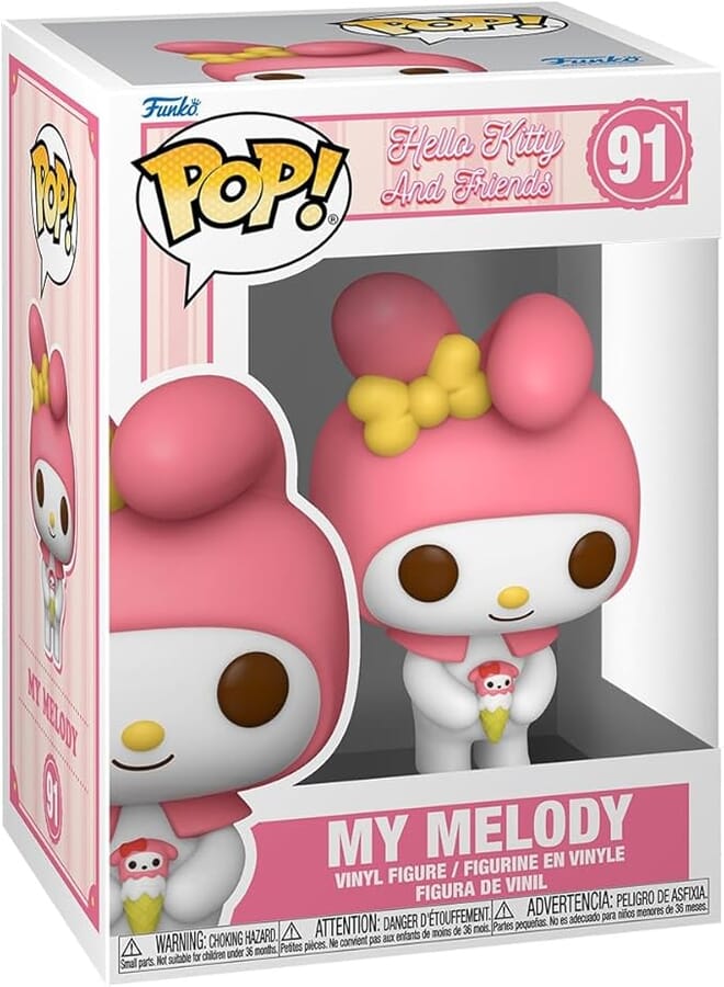 Funko Pop! Cartoon Animation: Sanrio - Hello Kitty & Friends - My Melody #91