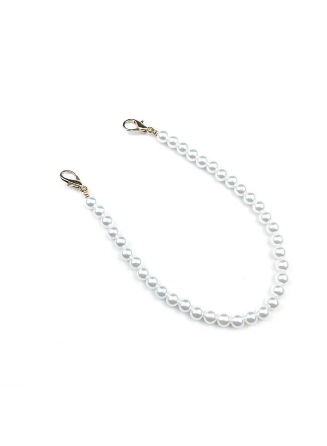 Fashionable Pearl Chain Crossbody Phone Case Bag Accessories Cropped Handheld Chain Camera Backpack Strap Protective Cover Set-Specifications Support Image Upload:115cm Slung Chain "Golden Lobster Clasp] - Image 5