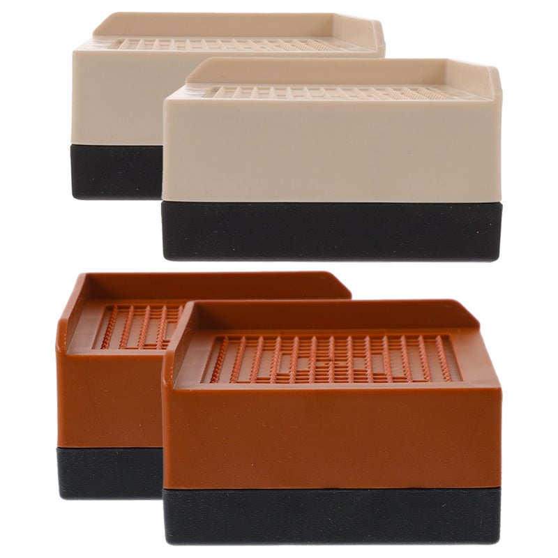 Furniture Risers, Non-slip and Durable for Beds and Sofas, Stable Height Adjusters - Image 1