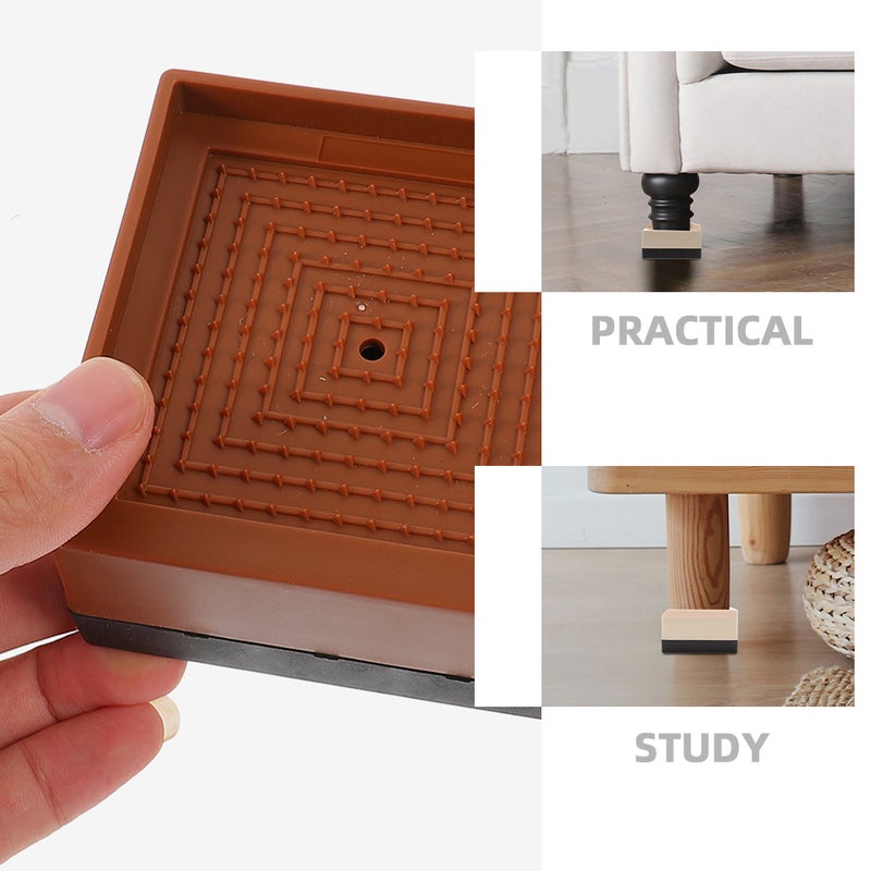 Furniture Risers, Non-slip and Durable for Beds and Sofas, Stable Height Adjusters - Image 5