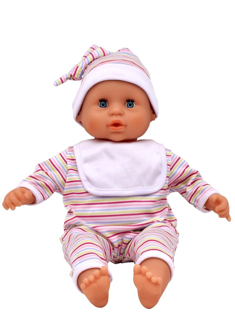 Dolls World Baby Babble 15 inch Deluxe Vinyl Drink and With et from Peterkin - Image 2