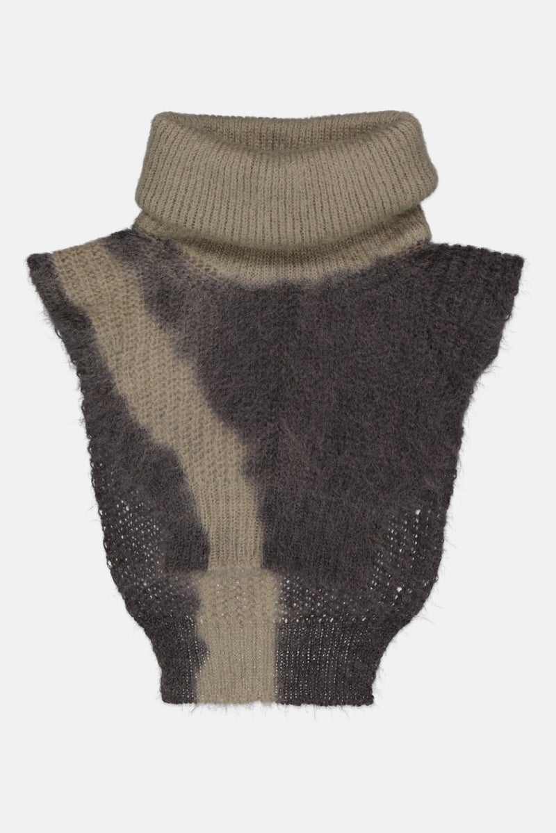 DIESEL Women  Knitted Scarf, Grey Combo  - Image 1