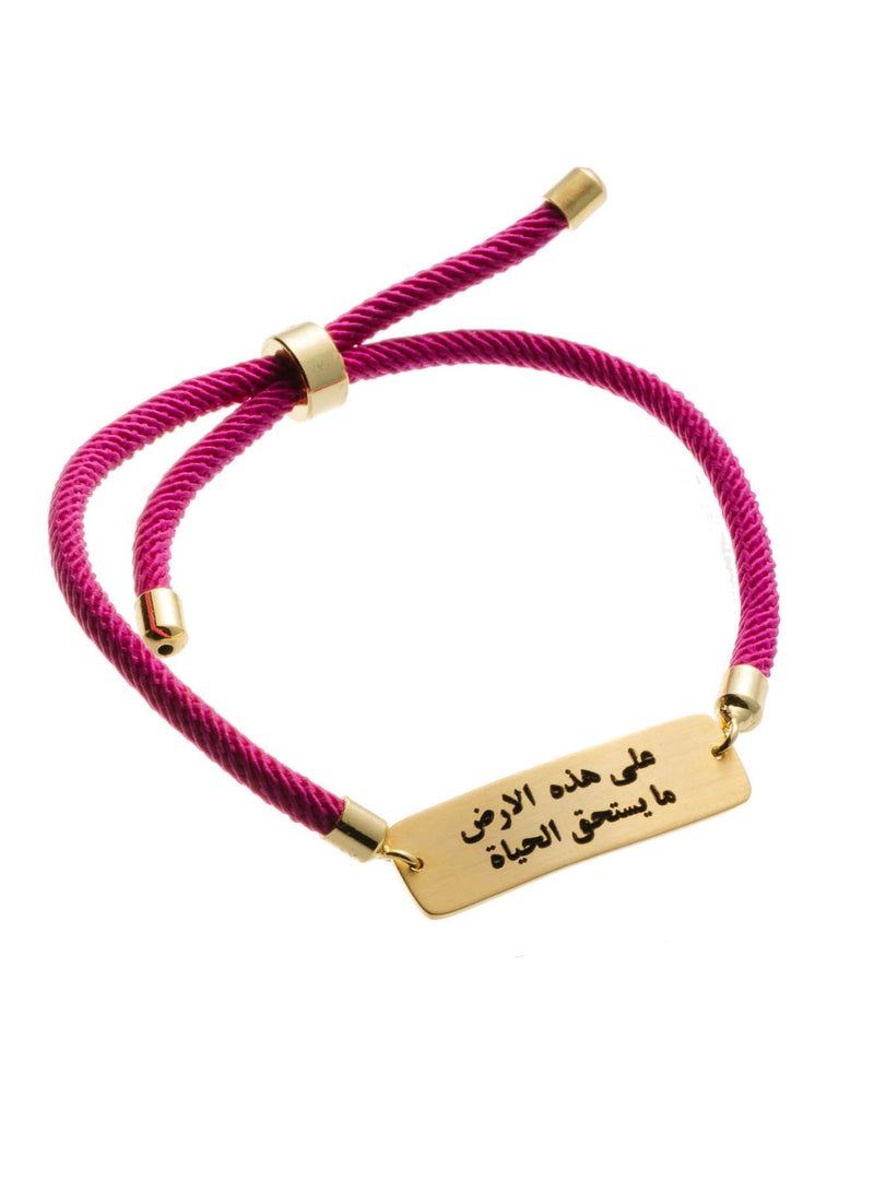 Trendella Positive quote bracelet HIGH QUALITY handmade colorful bracelet perfect as a gift idea for women and teenage Girls