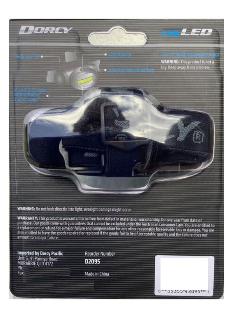 DORCY Active Series 150 Lumens Battery Powered Headlamp - Image 2