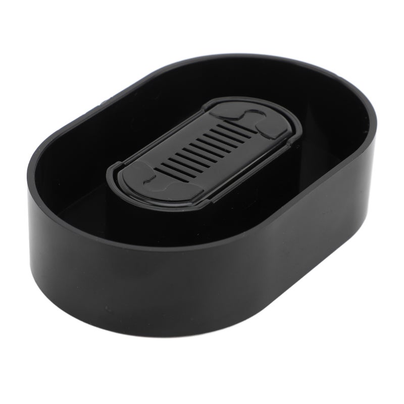 Beard Trimmer Rinser: Black, High Efficiency, Wide Compatibility, Neat Convenience - Portable Manual Design With 150 μm Filter, Shaver Cleaner for Home Outdoor Bathroom Travel Grooming - Image 2