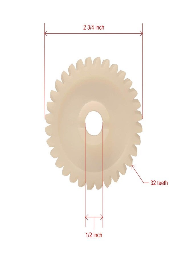 LiftMaster 2 Pack - Drive Gear for Sears Crafsman Liftmaster Chamberlain Garage Door Openers 1984-Current - Image 2