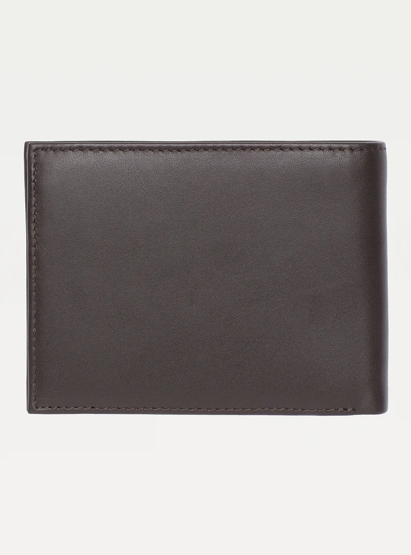 TOMMY HILFIGER Leather Flap Wallet